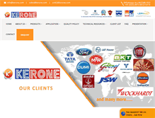 Tablet Screenshot of kerone.net